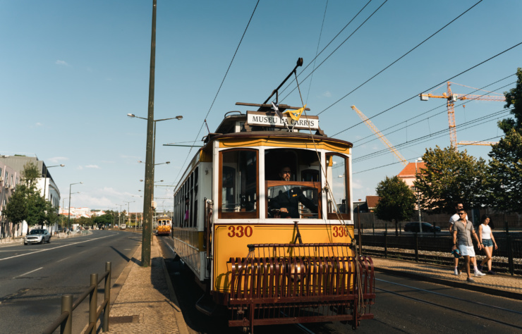 Elétrico Salão Fechado, nº330 do Museu da Carris