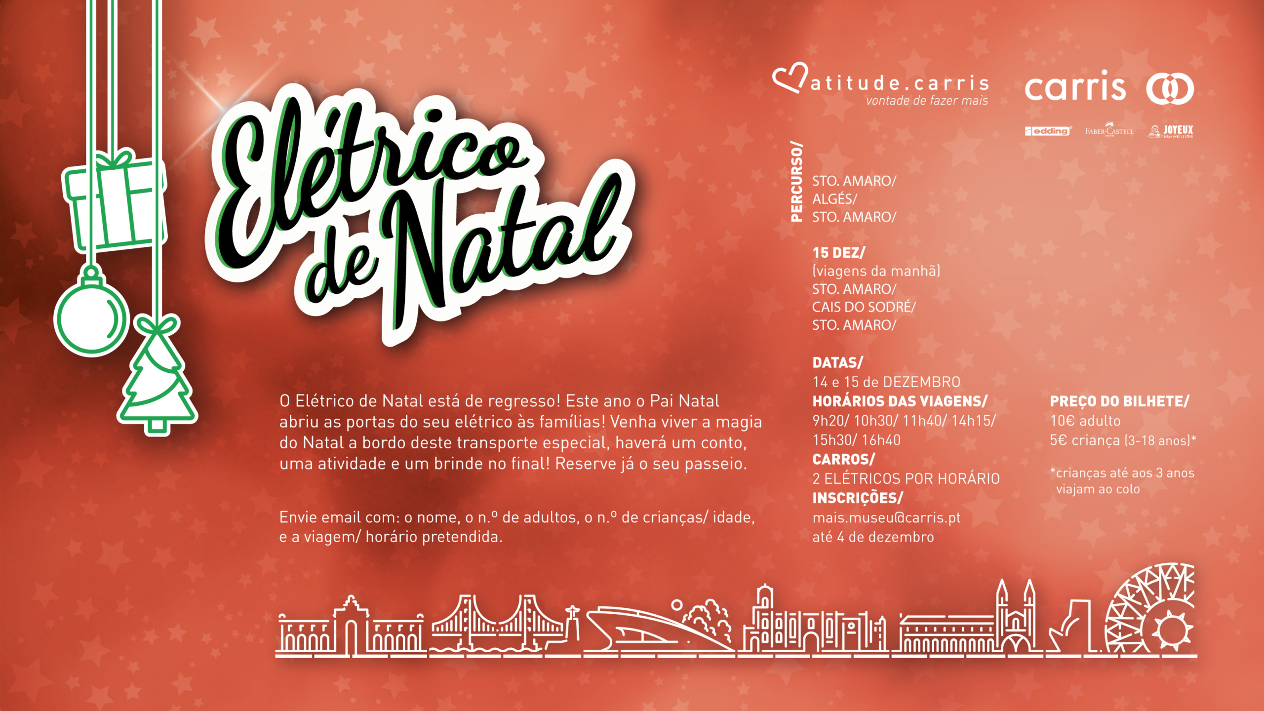 Elétrico Natal Público Geral