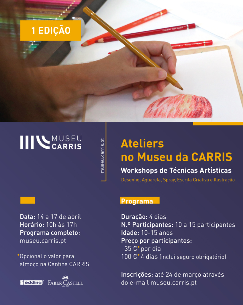 Ateliers no Museu da Carris, 1 Edição