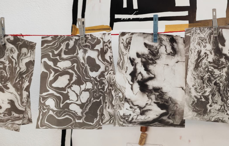 Suminagashi Workshop
