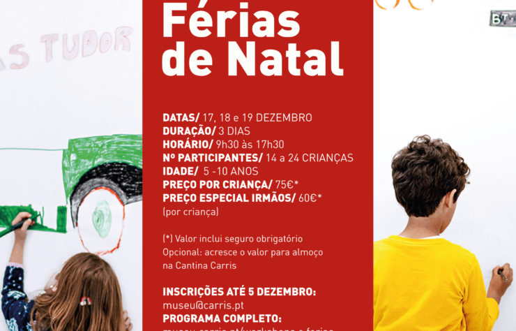 Oficinas Férias de Natal Museu da Carris 2025