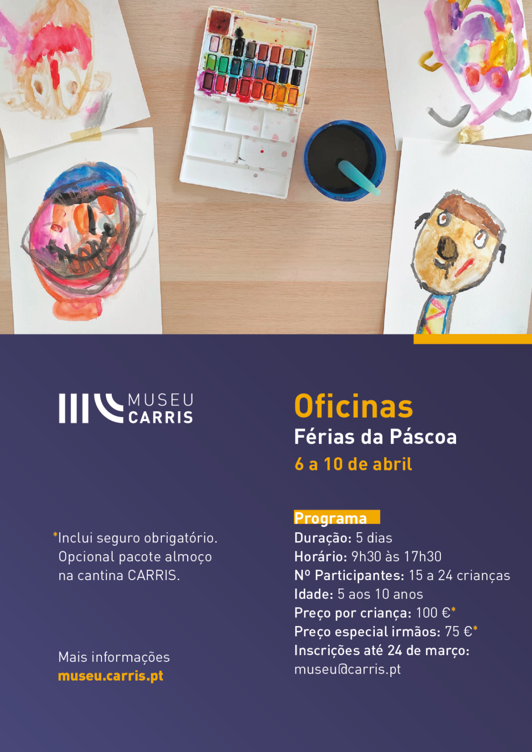 Oficinas Férias da Páscoa 2026